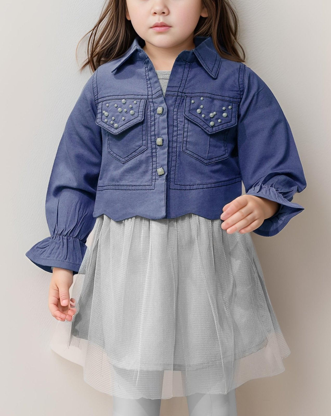 Girls New Summer Cute Tops Pants Two-piece Suit