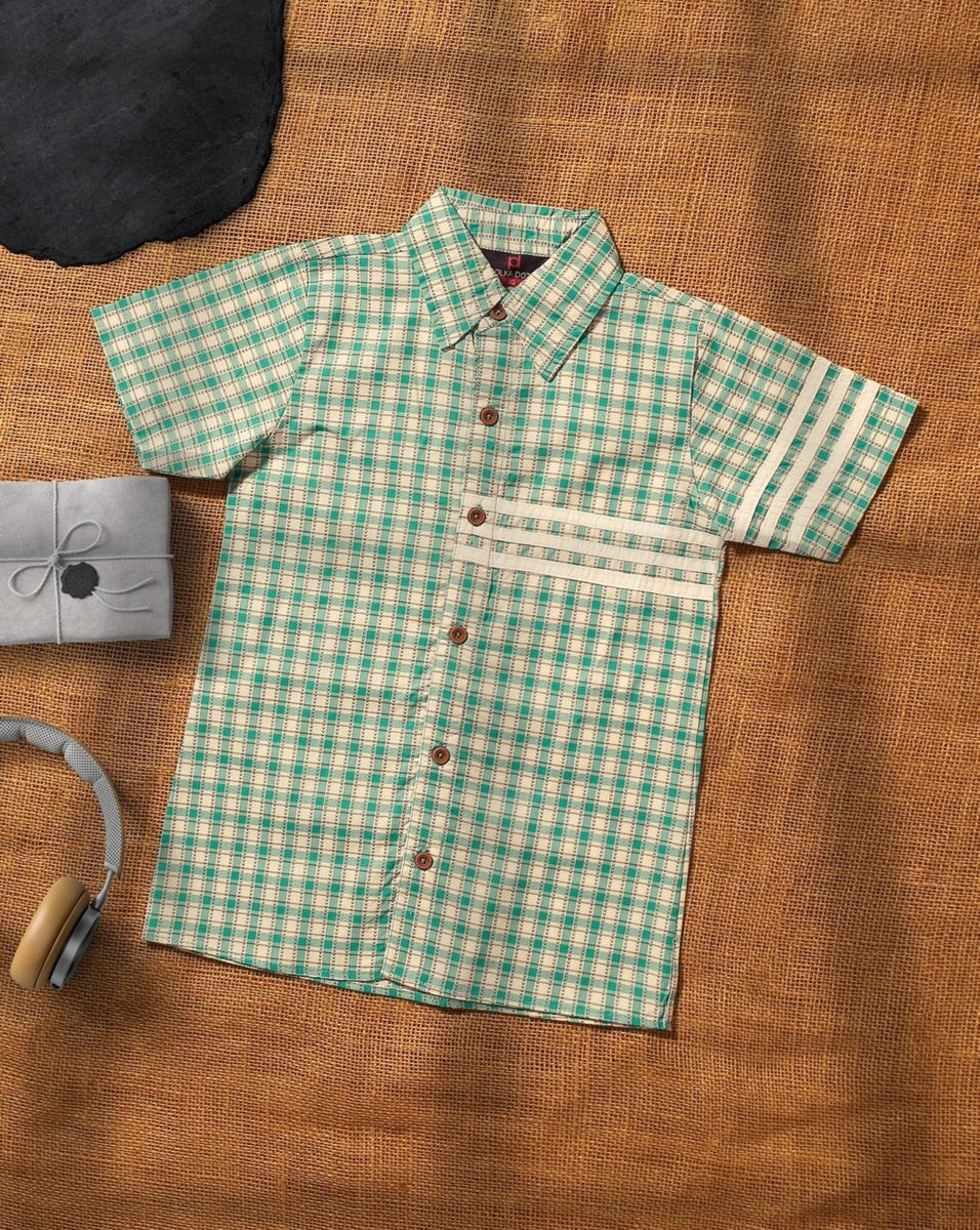 BOYS CHECKERED SHIRT Polkadots