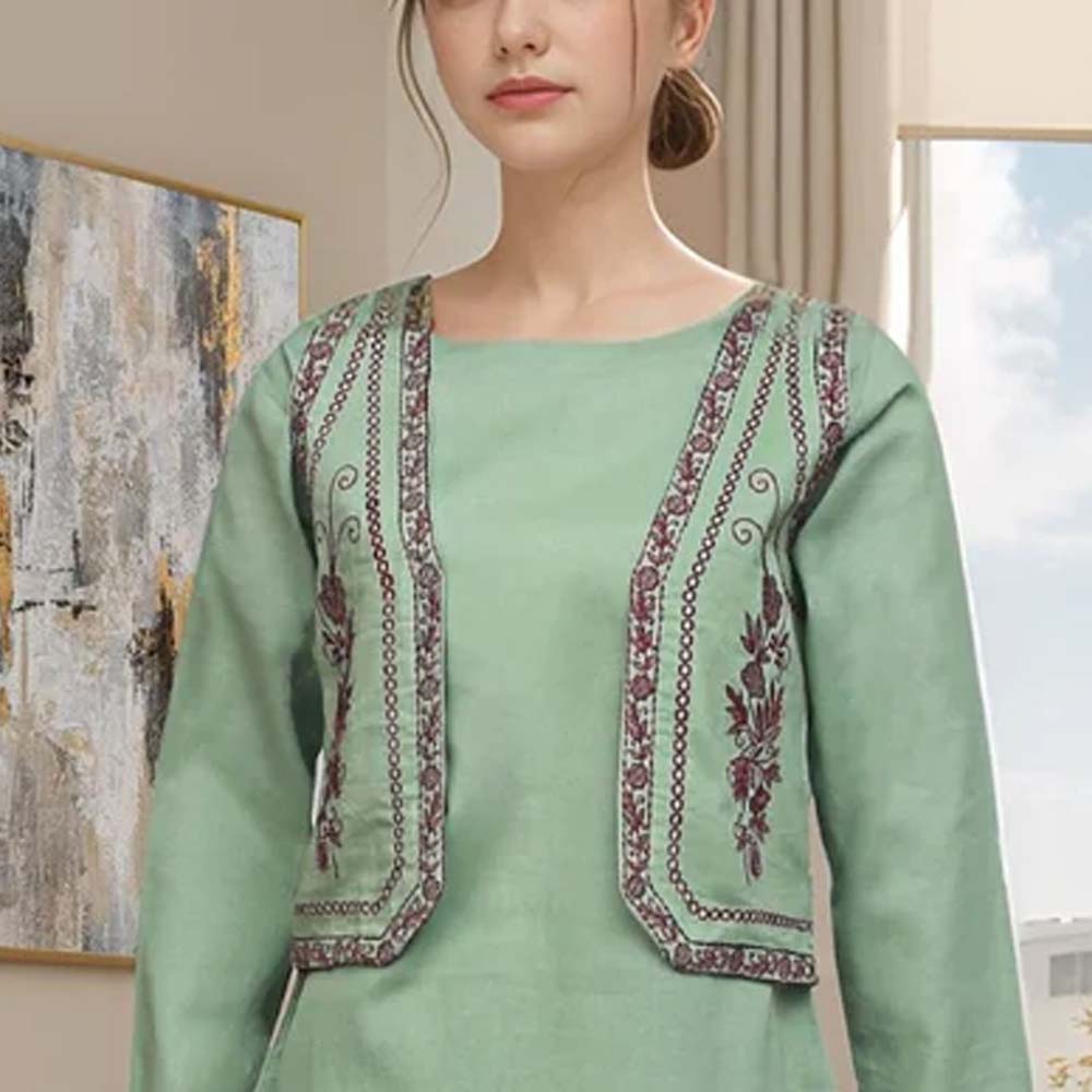 Stylish Embroidered Collection – Polkadots