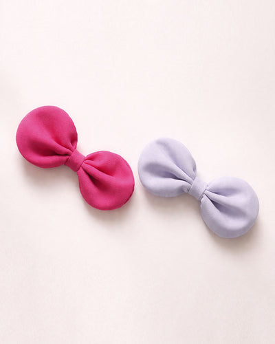 -PACK OF 2 SCRUNCHIE BARRETTE PIN-