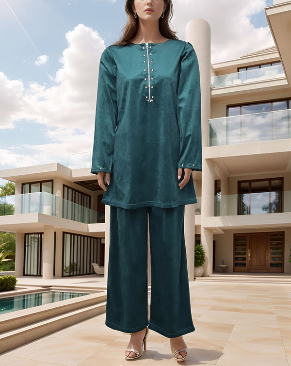 2 PIECE SUIT - Polkadots - 14870PD-236035 - 2 PIECE SUIT