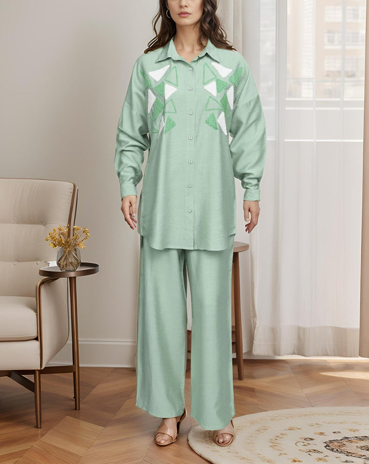 2 PIECE SUIT CO - ORD SET - Polkadots - 14374CW - 227086 - 2 PIECE SUIT CO - ORD SET