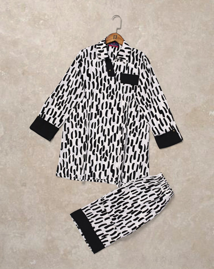 2 PIECE SUIT CO - ORD SET - Polkadots - 14561HG-230576 - 2 PIECE SUIT CO - ORD SET