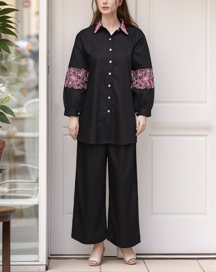 2 PIECE SUIT CO - ORD SET - Polkadots - 14716MN-233063 - 2 PIECE SUIT CO - ORD SET