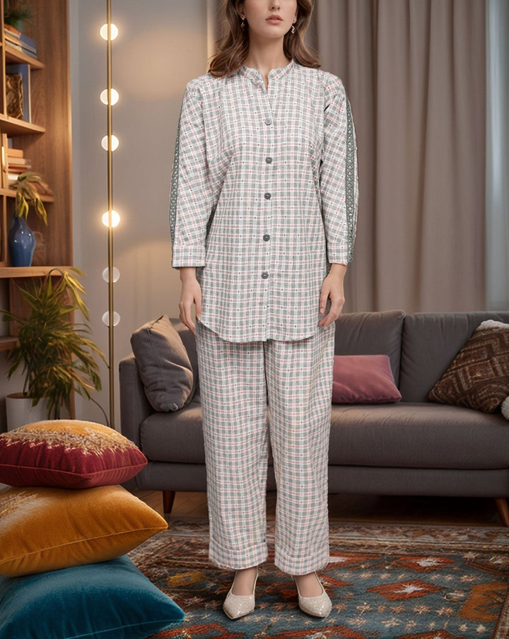 2 PIECE SUIT CO - ORD SET - Polkadots - 14789QA-234363 - 2 PIECE SUIT CO - ORD SET