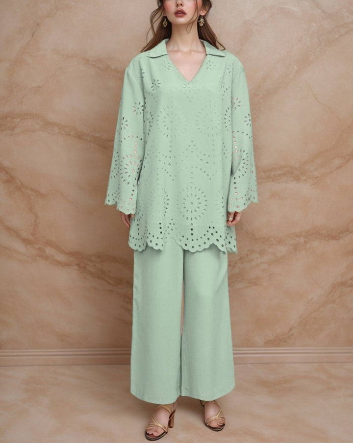 2 PIECE SUIT CO - ORD SET - Polkadots - 14806WF-234713 - 2 PIECE SUIT CO - ORD SET