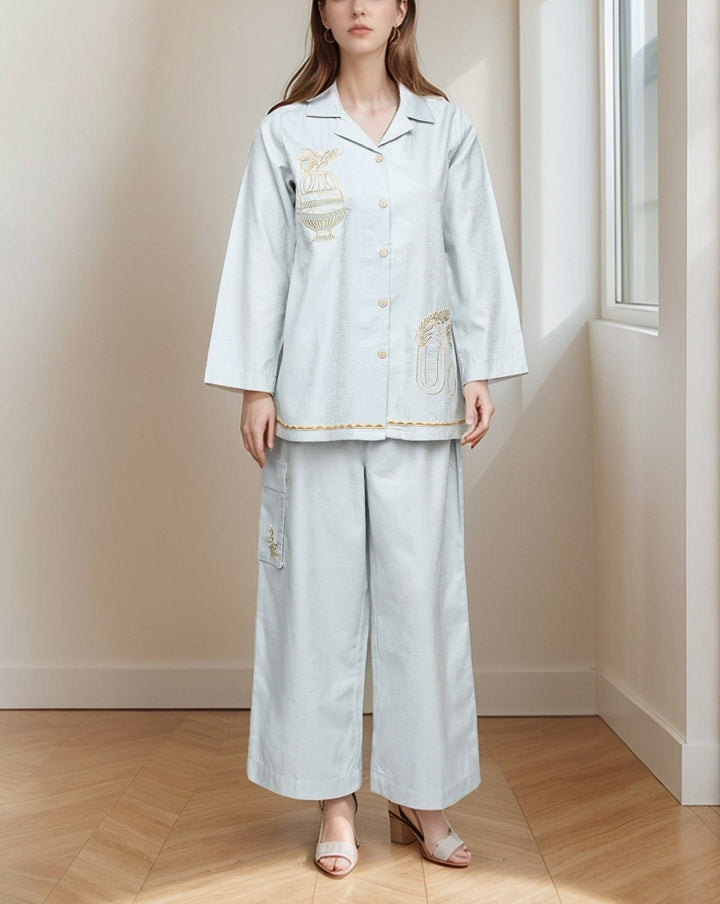 2 PIECE SUIT CO - ORD SET - Polkadots - 14748HG-233492 - 2 PIECE SUIT CO - ORD SET