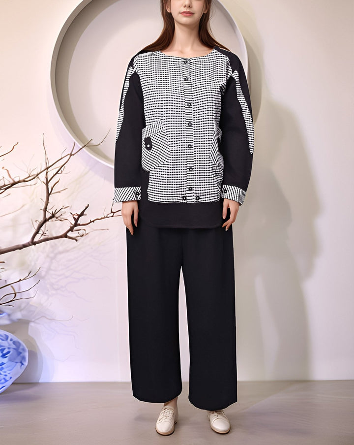 2 PIECE SUIT CO - ORD SET - Polkadots - 14893ZJ-236322 - 2 PIECE SUIT CO - ORD SET