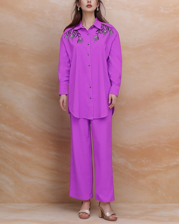 2 PIECE SUIT CO - ORD SET - Polkadots - 14441CW - 228371 - 2 PIECE SUIT CO - ORD SET