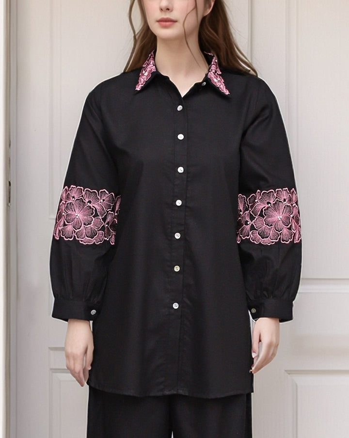 2 PIECE SUIT CO - ORD SET - Polkadots - 14716MN-233063 - 2 PIECE SUIT CO - ORD SET