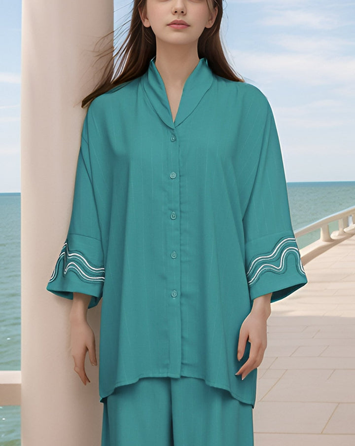 2 PIECE SUIT CO - ORD SET - Polkadots - 14581HG-230822 - 2 PIECE SUIT CO - ORD SET