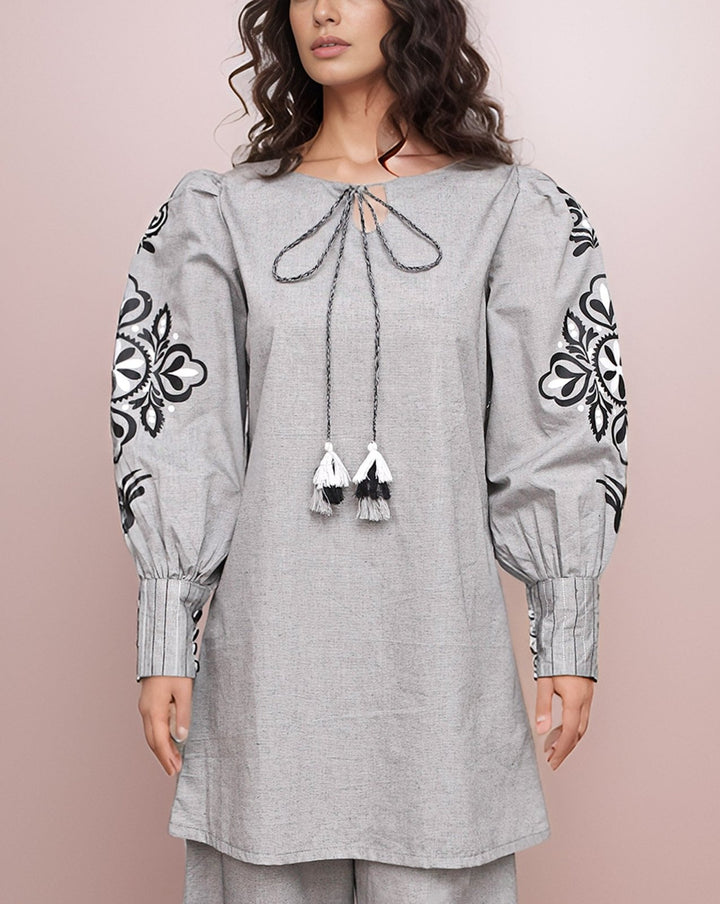 2 PIECE SUIT CO - ORD SET - Polkadots - 14539HG-230120 - 2 PIECE SUIT CO - ORD SET