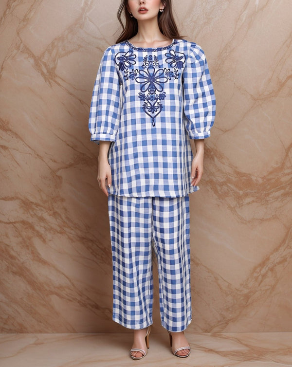 2 PIECE SUIT CO - ORD SET - Polkadots - 14734PD-233224 - 2 PIECE SUIT CO - ORD SET