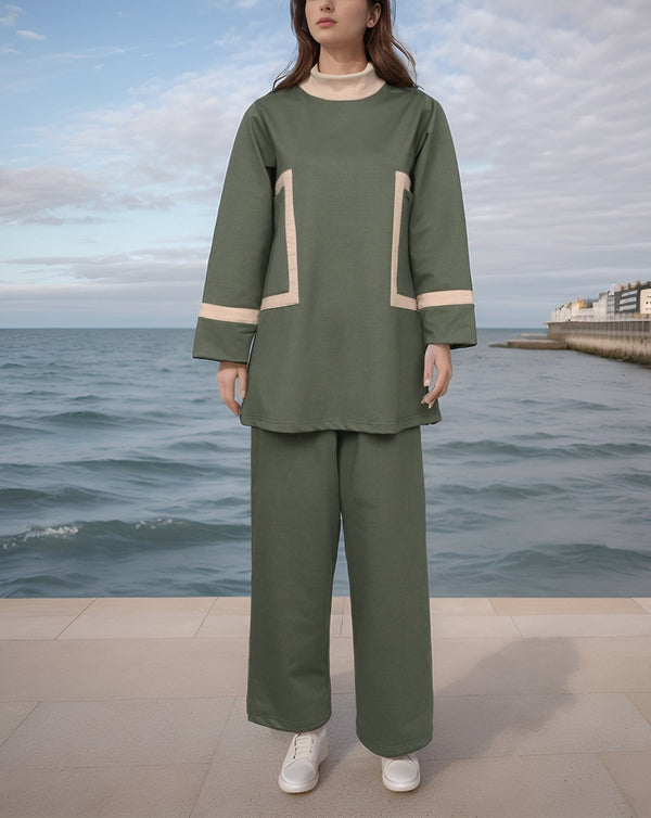 2 PIECE SUIT CO - ORD SET - Polkadots - 14840AR-235335 - 2 PIECE SUIT CO - ORD SET