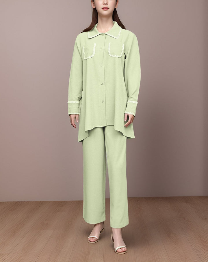  - 2 PIECE SUIT CO - ORD SET - Polkadots - 14282WF-225541 - 2 PIECE SUIT CO - ORD SET - 