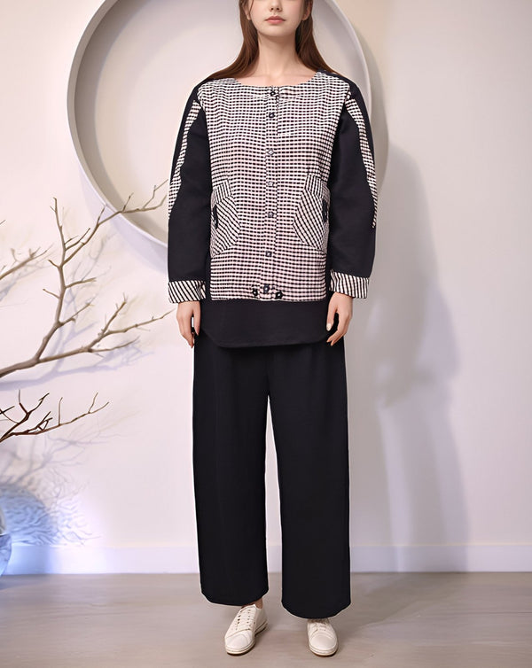 2 PIECE SUIT CO - ORD SET - Polkadots - 14893ZJ-236319 - 2 PIECE SUIT CO - ORD SET