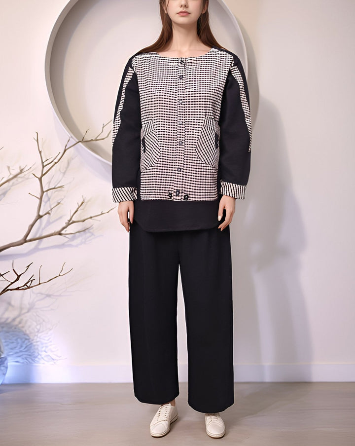 2 PIECE SUIT CO - ORD SET - Polkadots - 14893ZJ-236319 - 2 PIECE SUIT CO - ORD SET