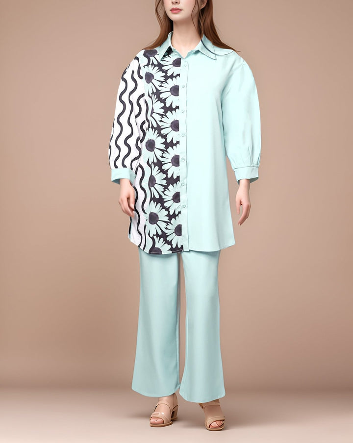2 PIECE SUIT CO - ORD SET - Polkadots - 14428A+ - 227785 - 2 PIECE SUIT CO - ORD SET