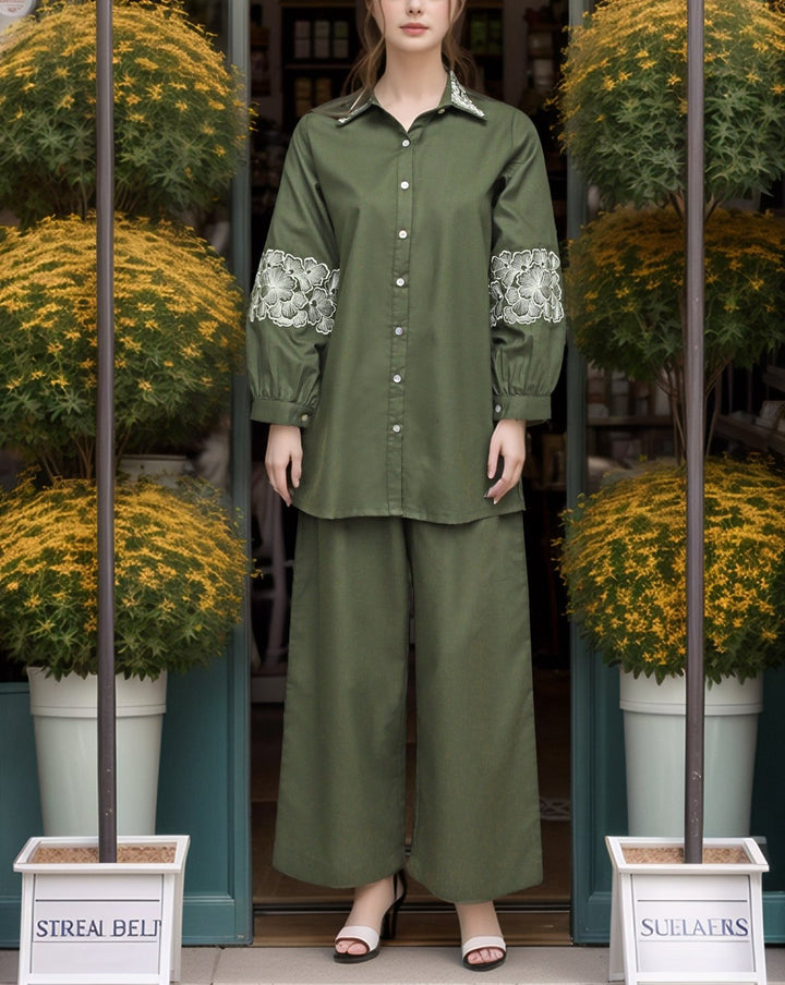 2 PIECE SUIT CO - ORD SET - Polkadots - 14716MN-233066 - 2 PIECE SUIT CO - ORD SET