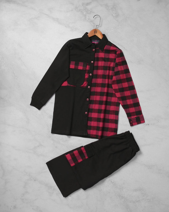 2 PIECE SUIT CO - ORD SET (MINOR FAULT) - Polkadots - 14011HG - 222387 - 2 PIECE SUIT CO - ORD SET (MINOR FAULT)