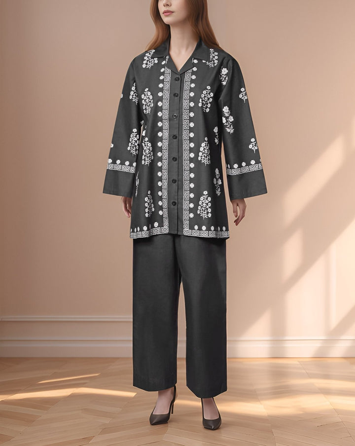 2 PIECE SUIT CO - ORD SET (MINOR FAULT) - Polkadots - 14381PD - 227183 - 2 PIECE SUIT CO - ORD SET (MINOR FAULT)