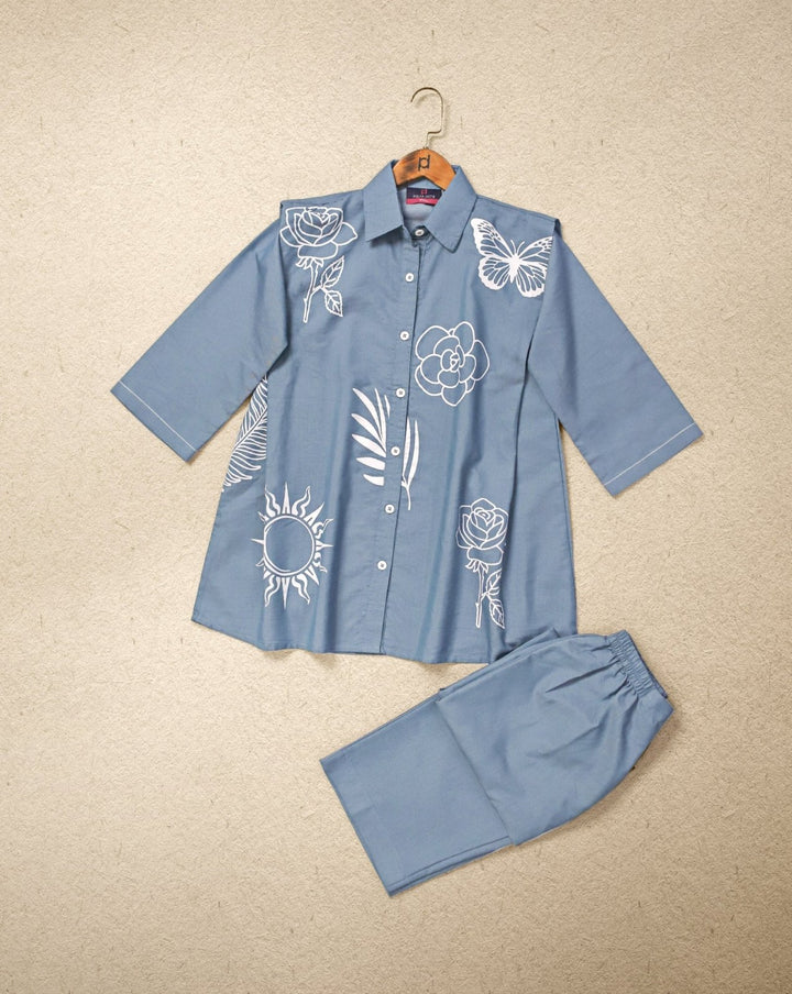 2 PIECE SUIT CO - ORD SET (MINOR FAULT) - Polkadots - 14813HG-234820 - 2 PIECE SUIT CO - ORD SET (MINOR FAULT)