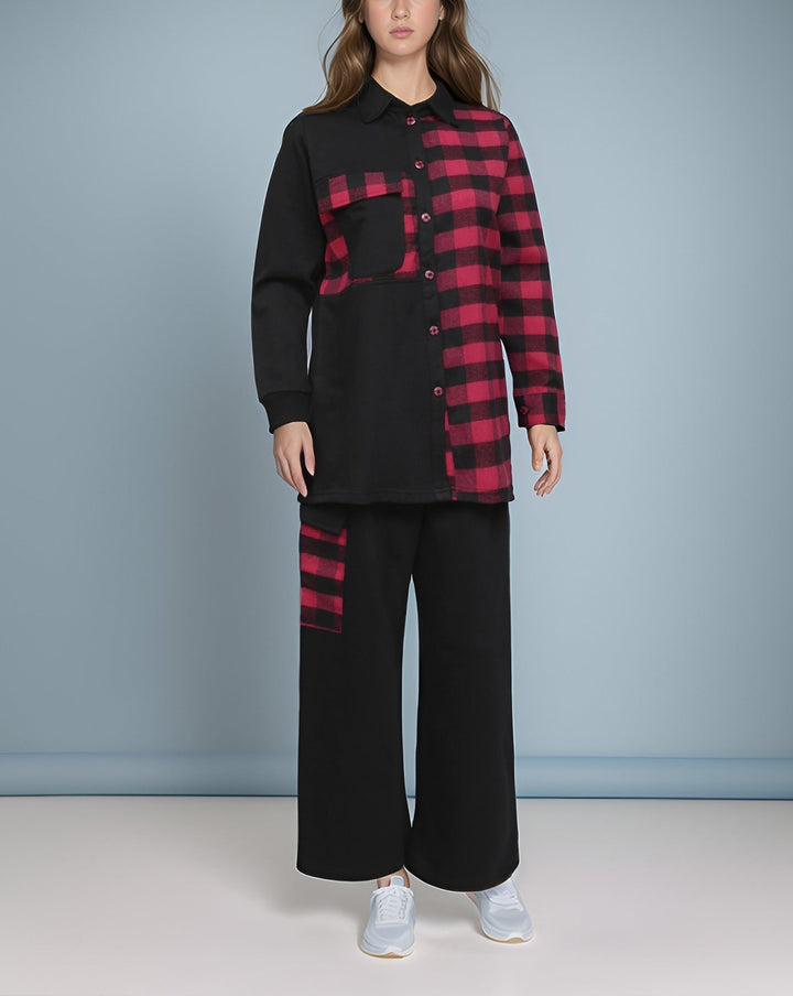 2 PIECE SUIT CO - ORD SET (MINOR FAULT) - Polkadots - 14011HG - 222387 - 2 PIECE SUIT CO - ORD SET (MINOR FAULT)