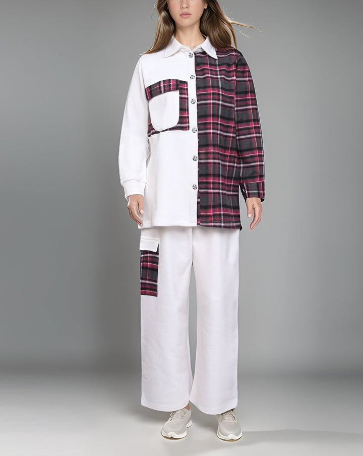 2 PIECE SUIT CO - ORD SET (MINOR FAULT) - Polkadots - 14011HG - 222390 - 2 PIECE SUIT CO - ORD SET (MINOR FAULT)