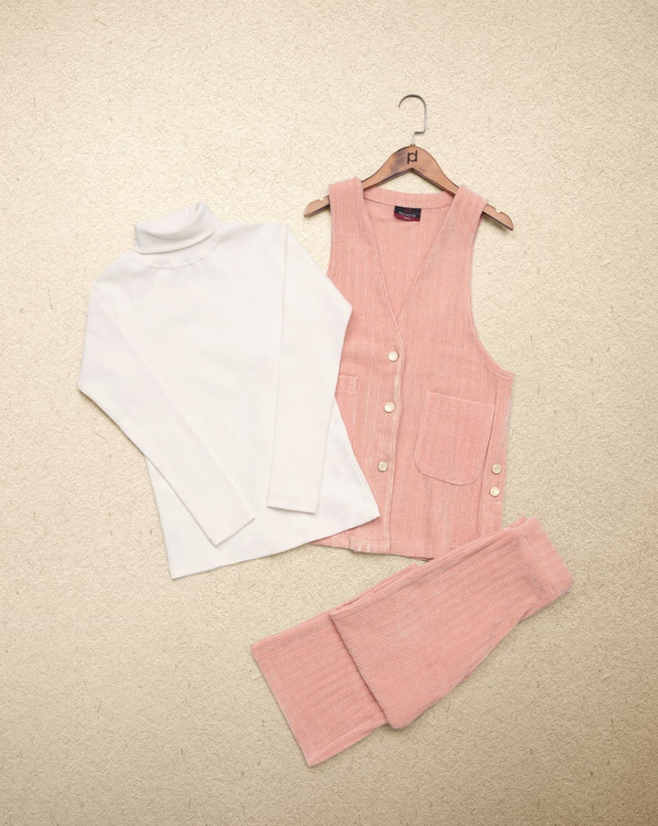 3 PIECE SUIT - Polkadots - 14884PD-236220 - 3 PIECE SUIT