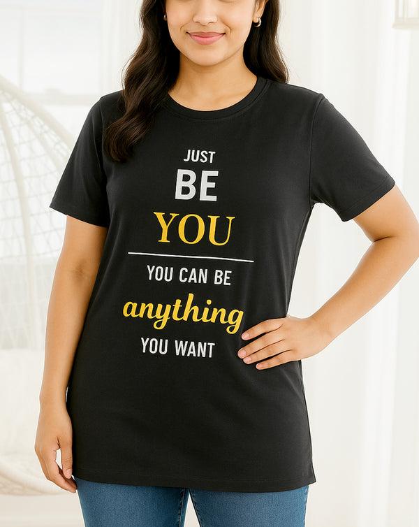 LONG PRINTED T SHIRT