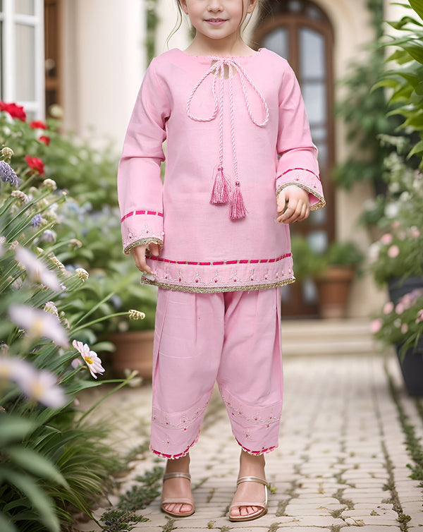 GIRLS 2 PIECE SUIT (MINOR FAULT)