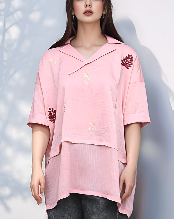 EMBROIDERED TOP