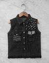 DENIM BOLERO JACKET