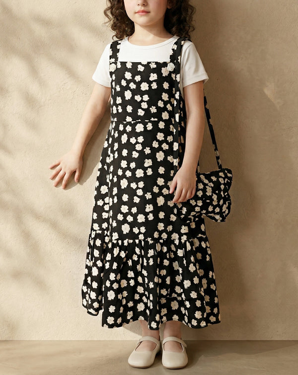 knee length dresses for ladies HT 360 Collective - Dungarees Dress main image 0