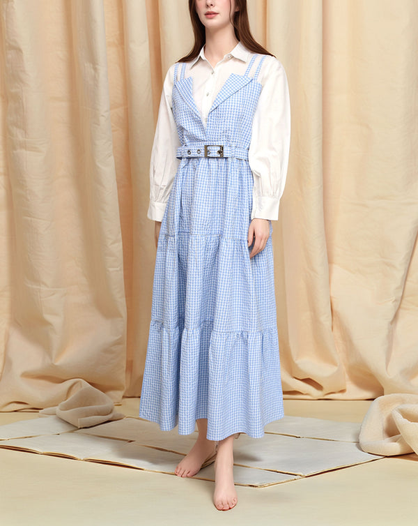 CHECKERED MAXI