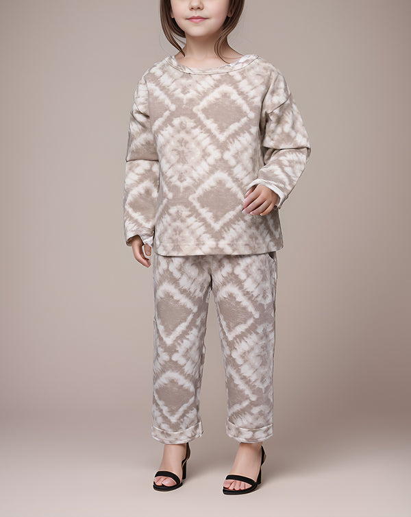 GIRLS 2 PIECE SUIT CO-ORD SET