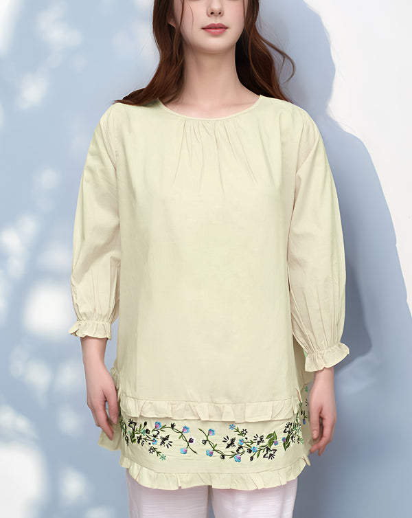 EMBROIDERED TOP (MINOR FAULT)
