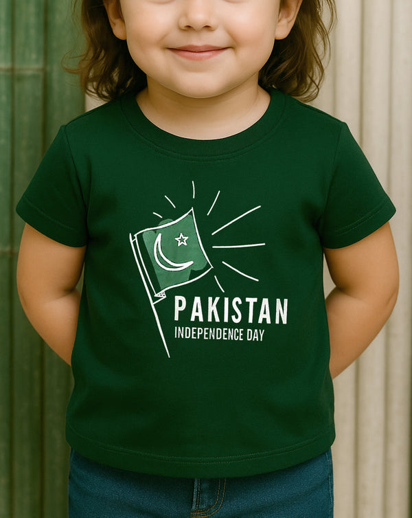 GIRLS AZADI PRINTED T-SHIRT
