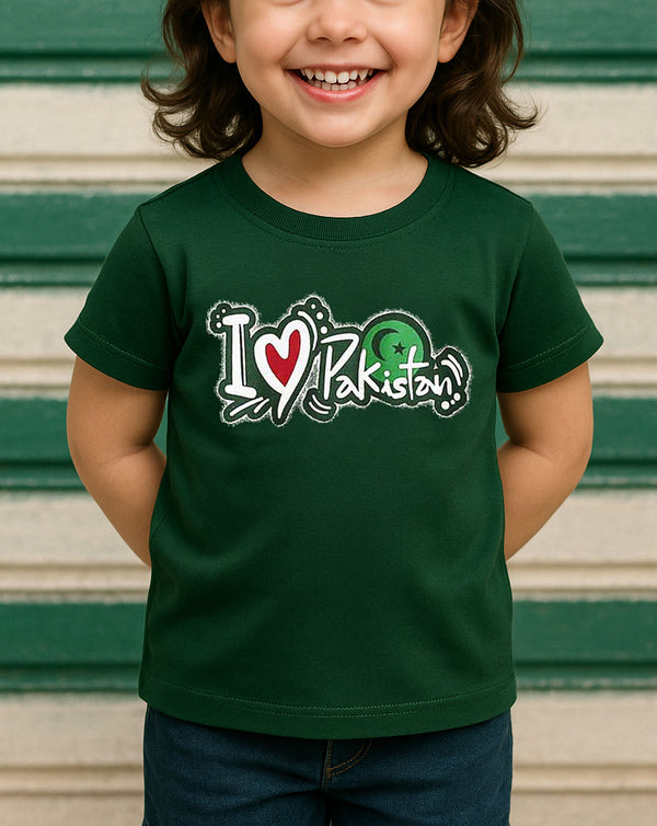 GIRLS AZADI PRINTED T-SHIRT