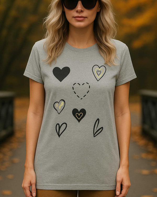 LONG PRINTED T SHIRT