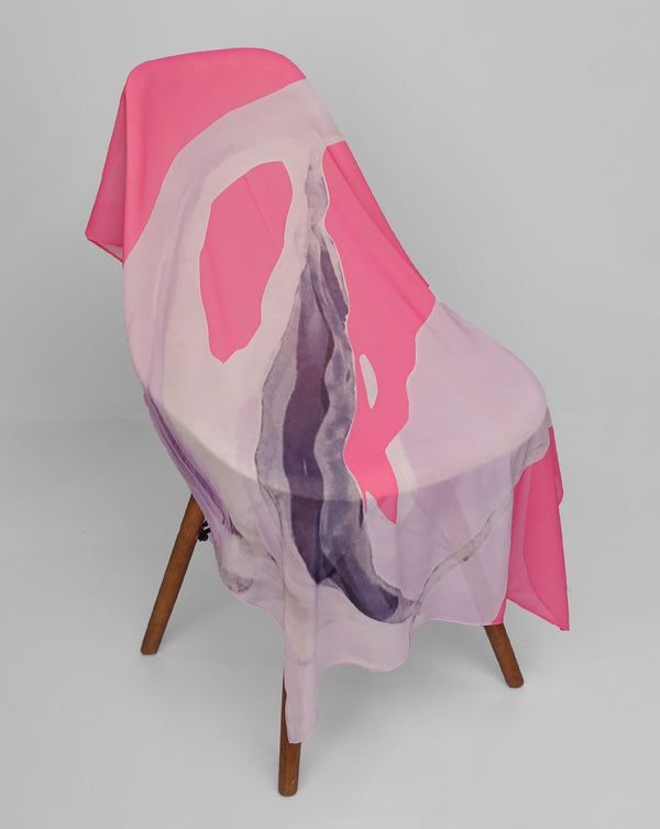 PRINTED GEORGETTE STOLE