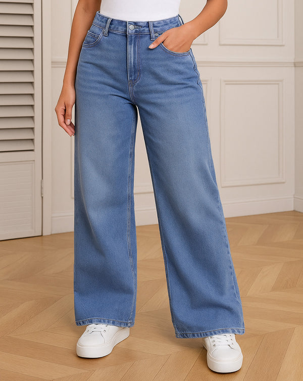 WIDE LEG JEANS