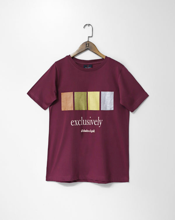 PRINTED LONG T SHIRT (MINOR FAULT)