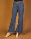 DENIM STRAIGHT PANTS