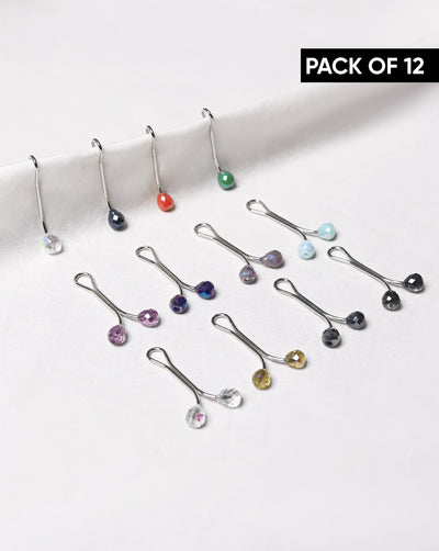 PACK OF 12  HIJAB PINS