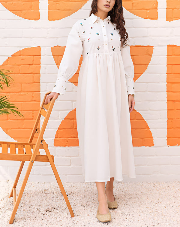 Stylish Women's Frocks Collection | Trendy Dresses for Her Polkadots Stylish Women's Frocks Collection | Trendy Dresses for Her Polkadots