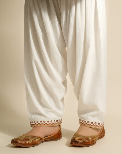 -EMBROIDERED SHALWAR-