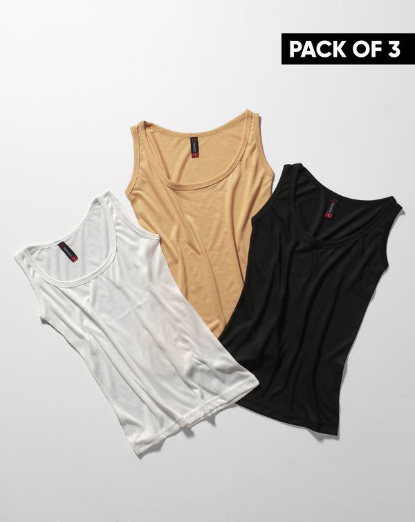 PACK OF 3 TANK TOP