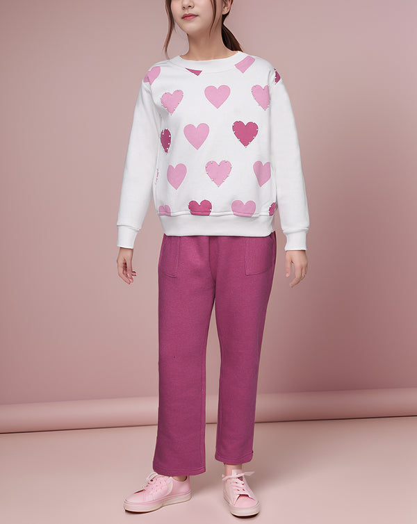 GIRLS 2 PIECE SUIT (MINOR FAULT)