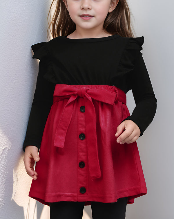 GIRLS COLOR BLOCKING TOP